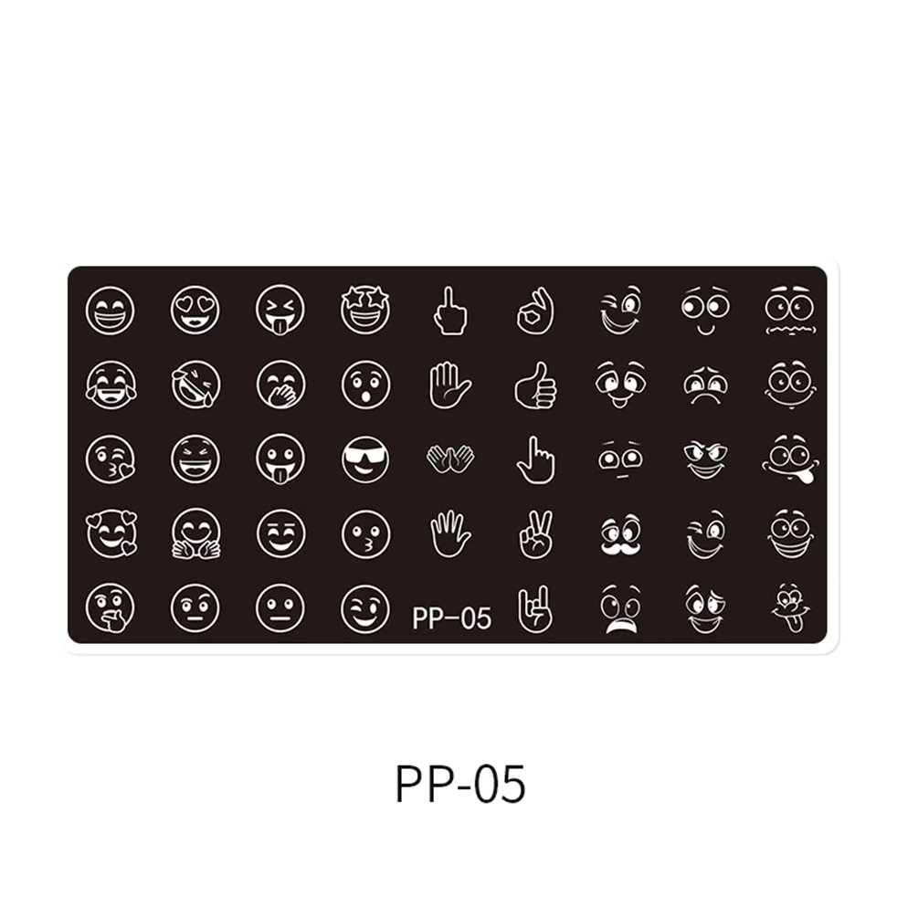 Hot Sale Letter Stamping Plate For Nail