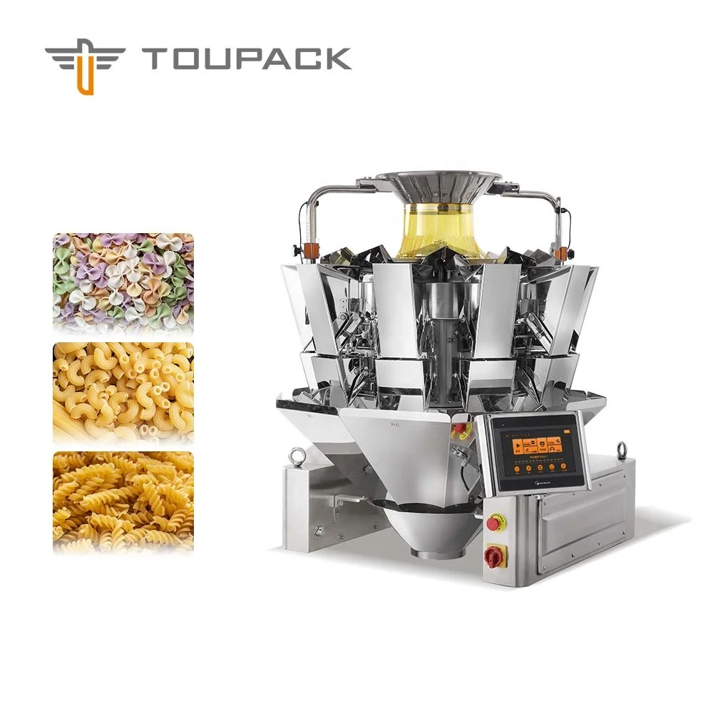 MCU control 10 head multihead weigher for coffee bean popcorn Packaging Machine