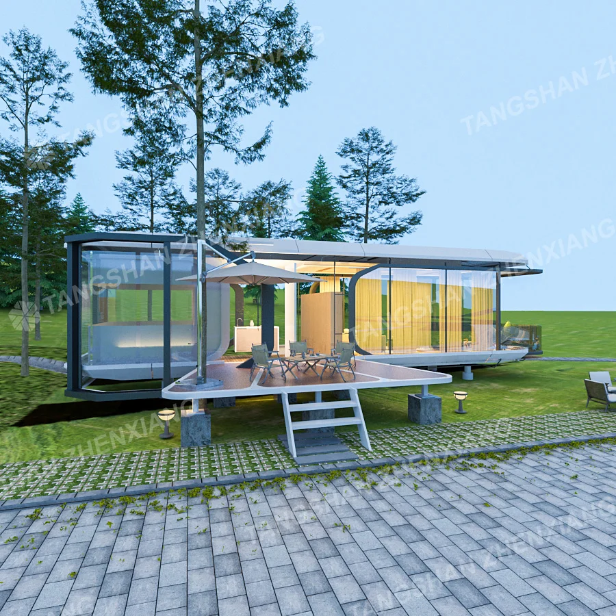 New High Quality Prefab House Space Capsule Space Capsule Cabin Office Capsule Space Pod Bed