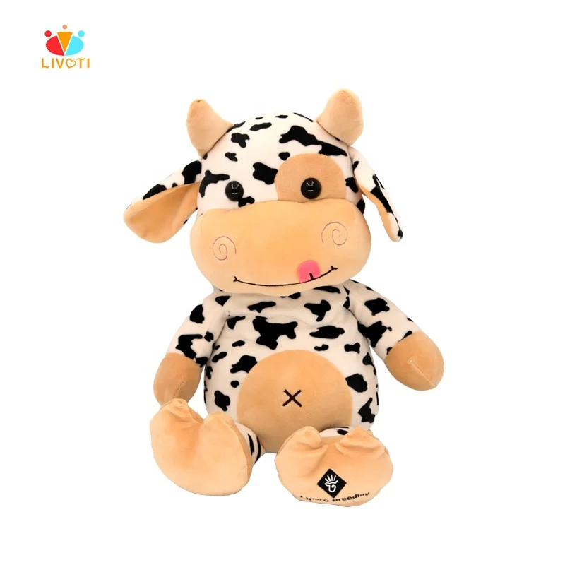 18cm -50cm Stuffed Cattle Pillow Soft Grab Machine Toys Cute Plushies Toy Dog Vacuum Bag Plush Unisex Dog Doll Gundam Model