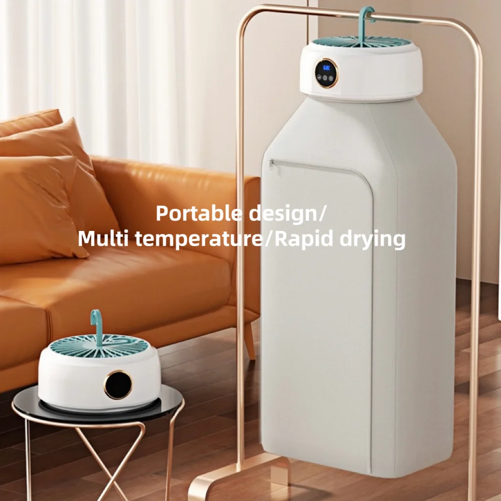 New Electric suspension foldable portable timing intelligent home dryer drying clothes quilt shoes shoe dryer Travel application