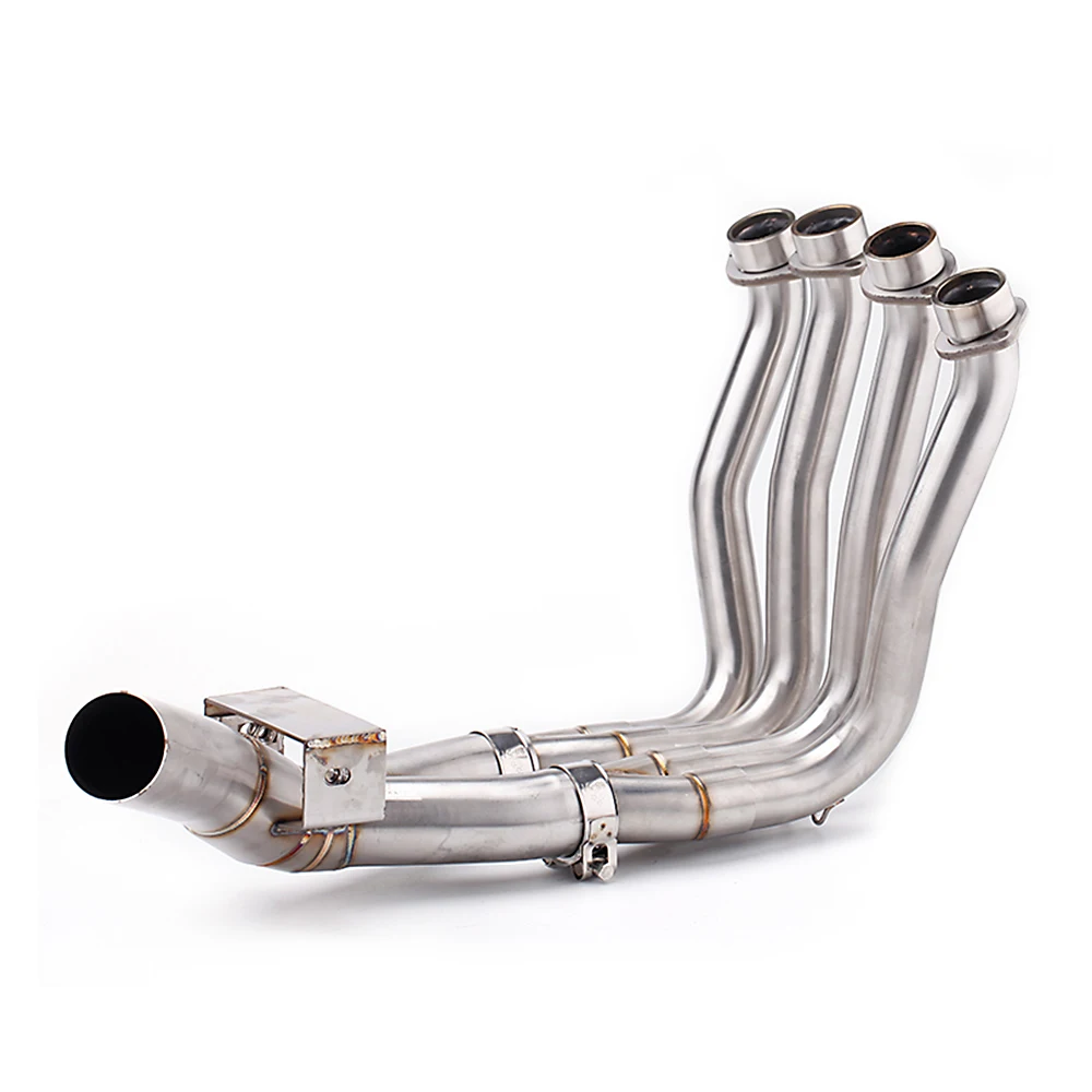 FOR YAMAHA FZS1000 FZ1 FAZER 2006-2015 Year Full Exhaust Pipe System Motorcycle Muffler Middle Front Header Tube