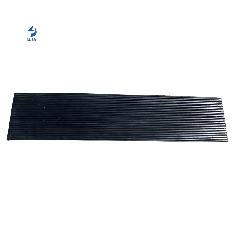 40mm Hot Selling Garage Threshold Fixed Transport Car Road Driveway Black Rubber Curb Kerb Ramp