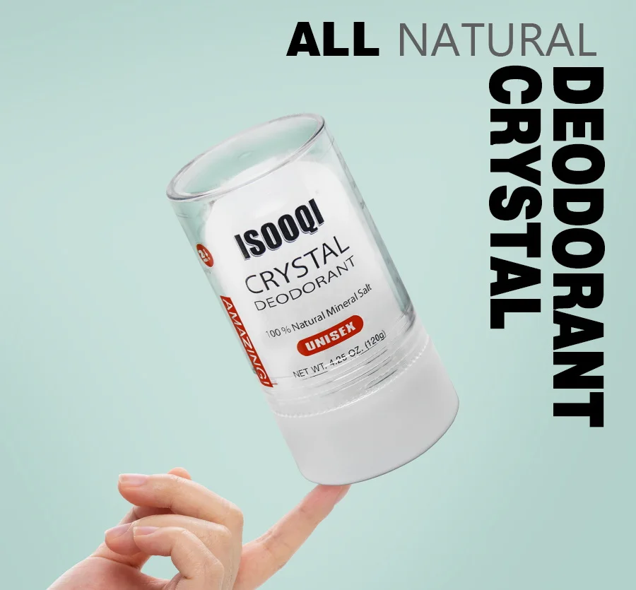 Magicare 120G Alum Stick Potassium Alum Block Antiperspirant Stone Deodorant Natural Mineral Salt Underarm Varilla de alumbre