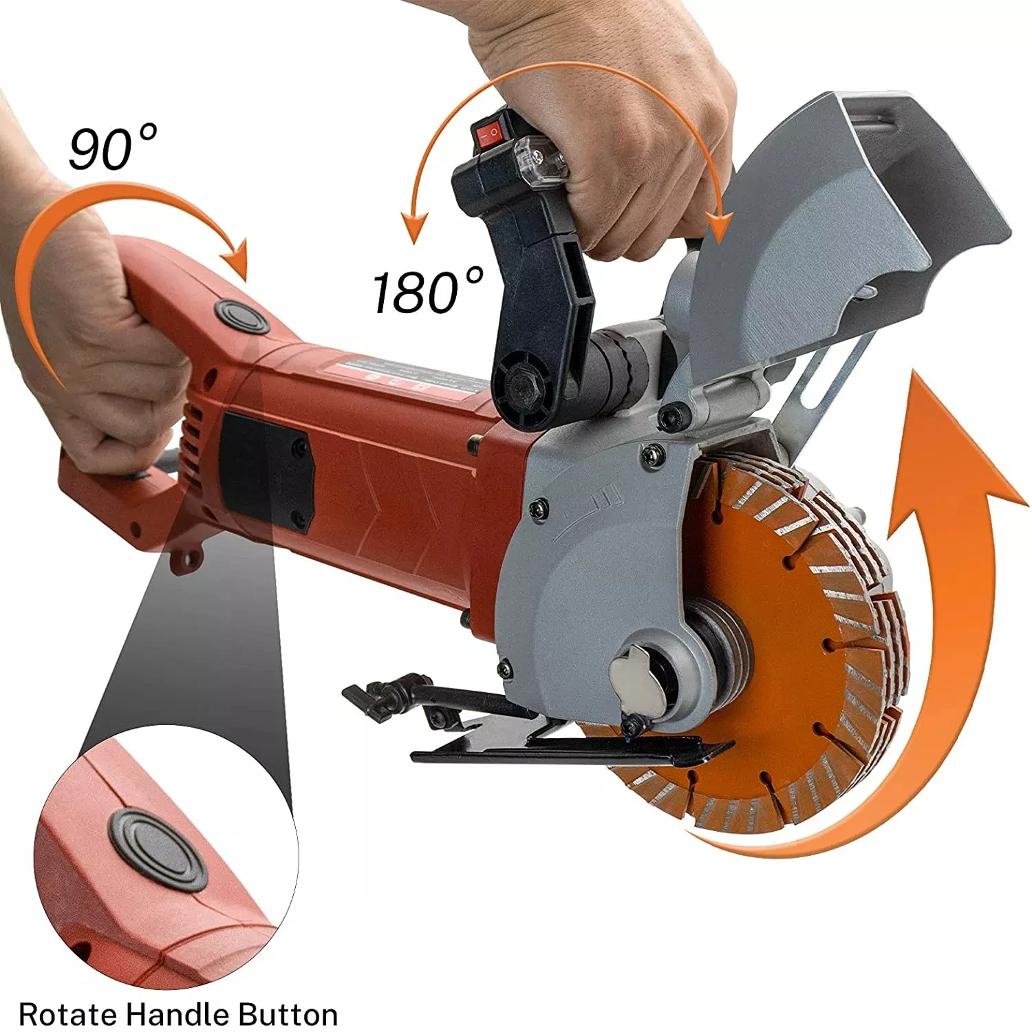 Многофункциональный станок для резки пазов, автоматический лазерный прицел, мощный станок для резки стен