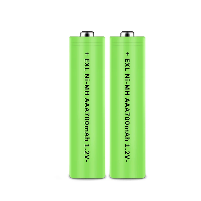 China factory supply No. 7 AAA 400mah Ni-MH Rechargeable Battery for Remote Control