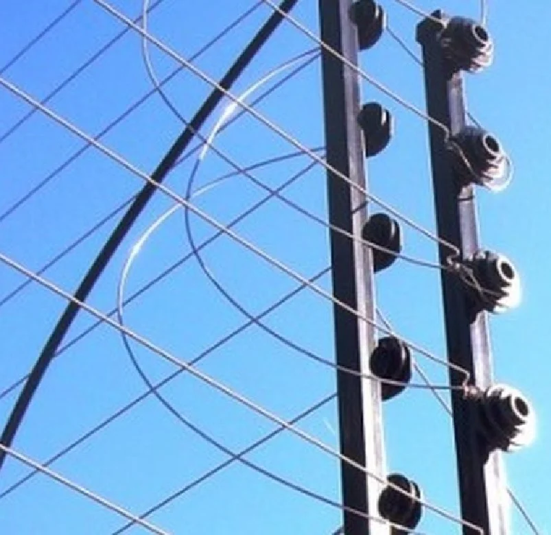 Burglary proof residential houses Anti Climb security electric fence