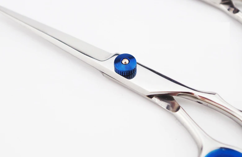  Professional razor edge salon barber 6' adjustable tension screw hair thinining scissors for