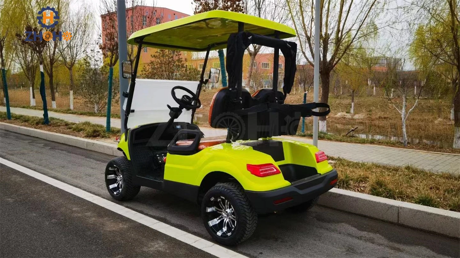 Мини-вагон для гольфа car4000w 5000w 7000w 4 колеса 2 + сиденья экскурсионный клубный автомобиль электрический гольф-кар охотничий