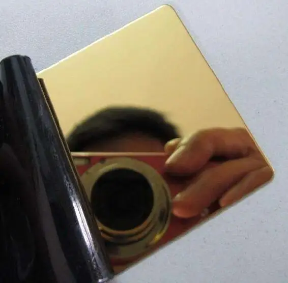 304 sheet steel color gold mirror surface stainless steel sheet