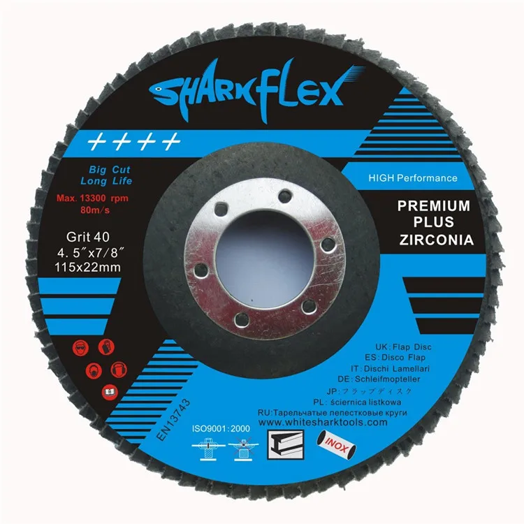  China manufacturer OEM ODM customized abrasives grinding wheel flap