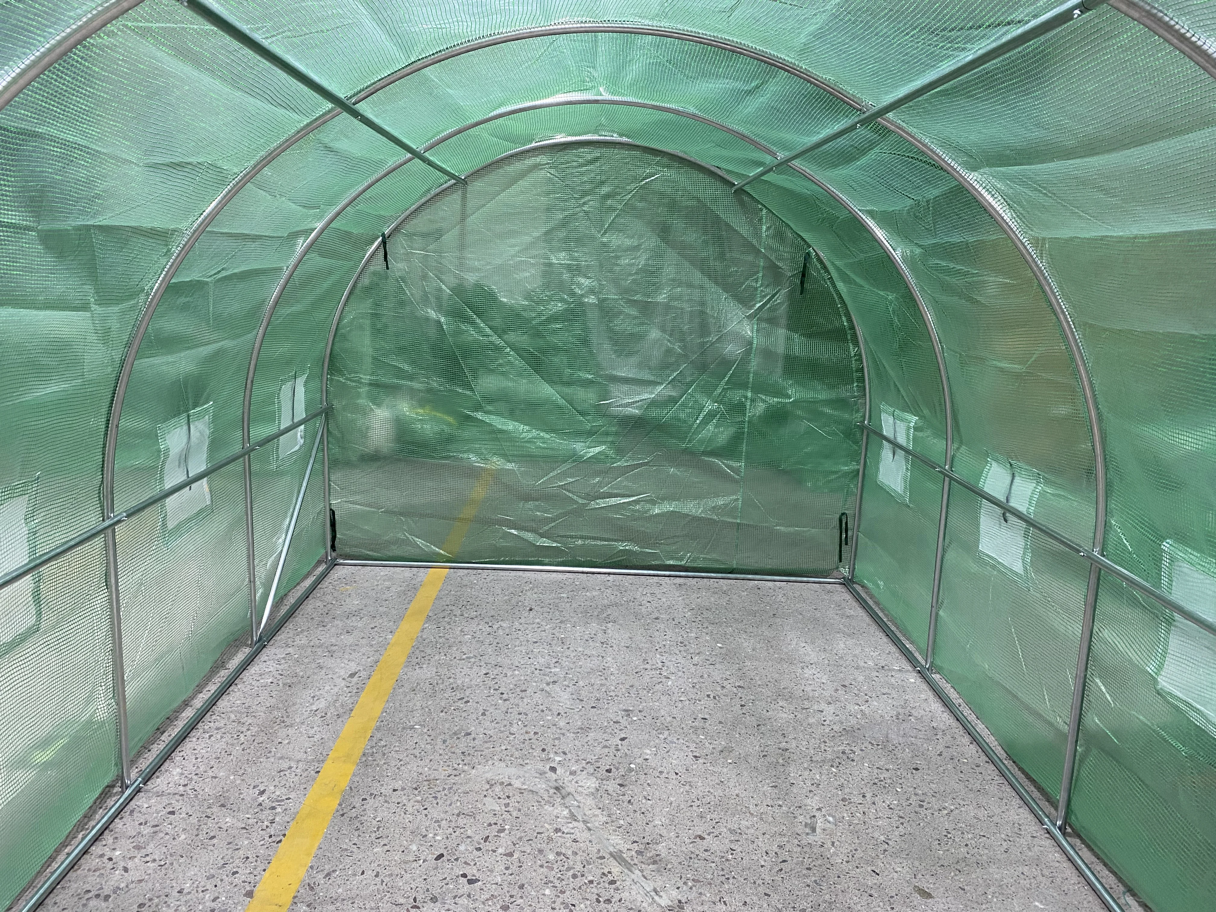 The cheapest nursery Outdoor Waterproof plant Growing agricultural Walking-In Tunnel Greenhouse for sale