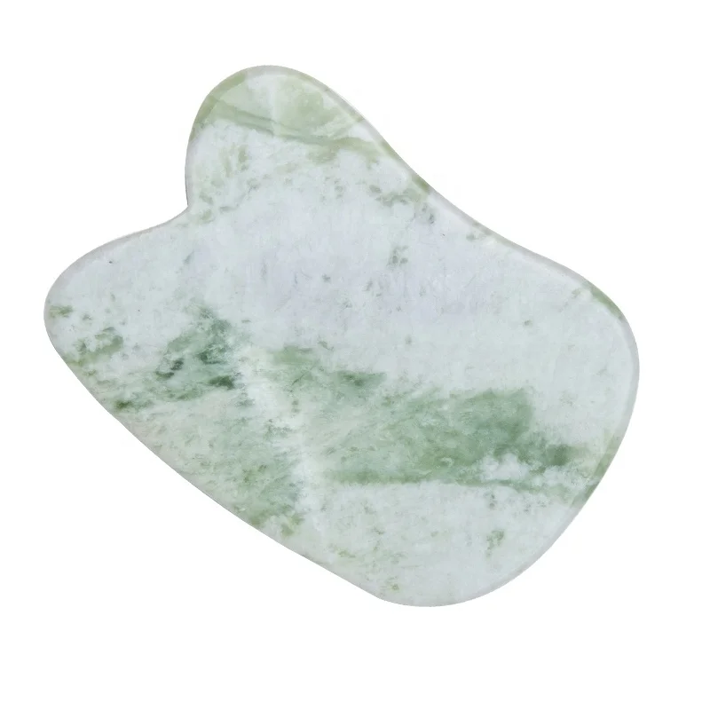  Natural Authentic Noiseless Jade Stone Roller Healthy Face Massage and