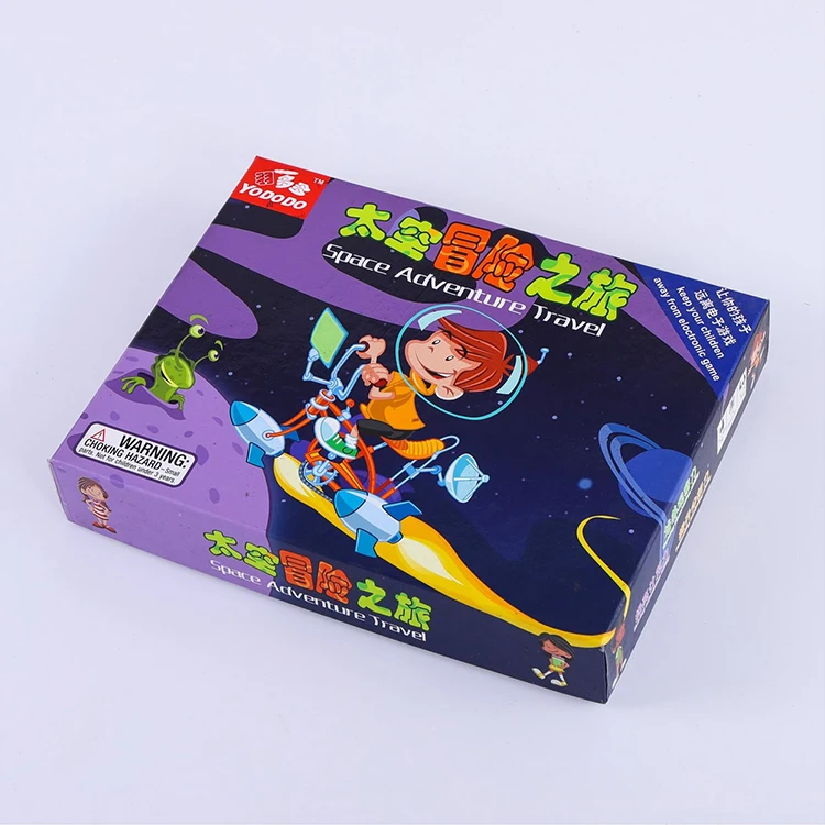 Hot sales customized children puzzle game printing colorful family board game