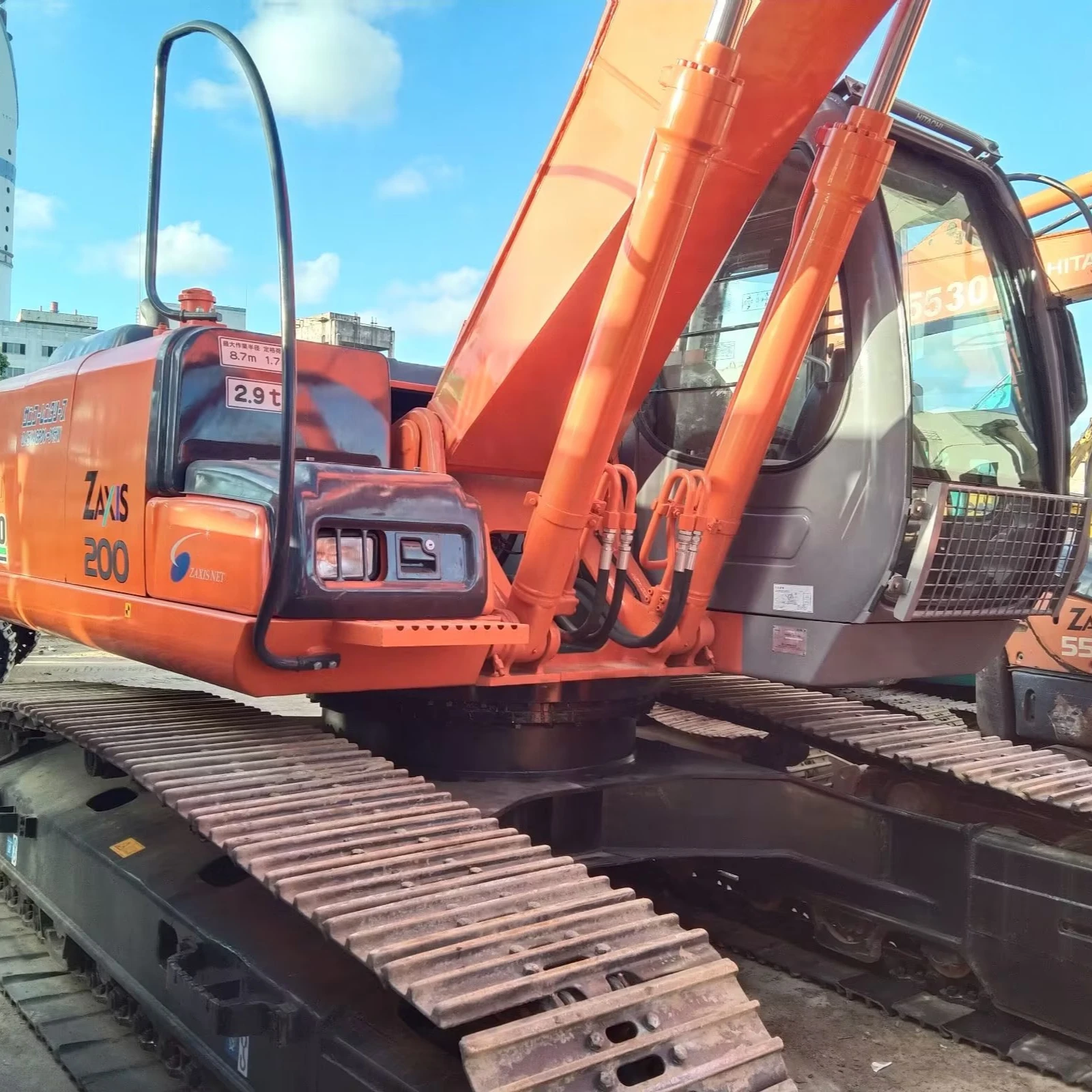 SOKUTO ZAXIS200 second-hand excavator Spot goods Clear photos and high quality