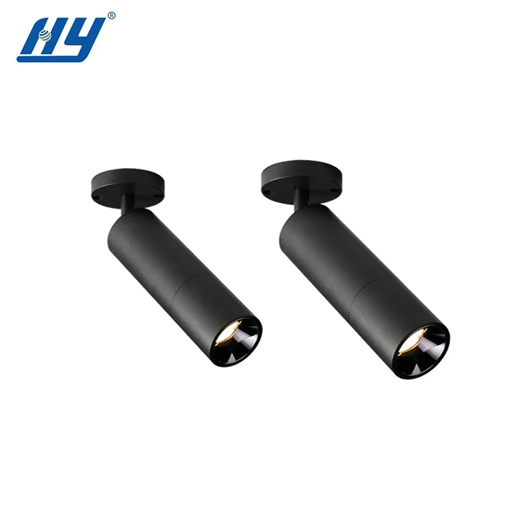 2023 Newest Design Anti Glare Indoor Living room hotel Surface Mounted Track Light 7 10 W LED Down Lamp