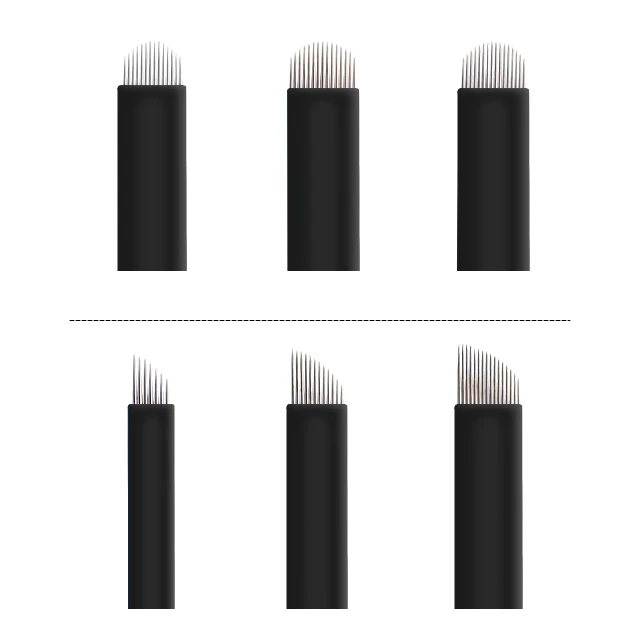 OEM ODM Original Manufacturer Supplies Microblading Blade 0.15 Nano Needles for Eyebrow Tattoo Permanent Makeup Training