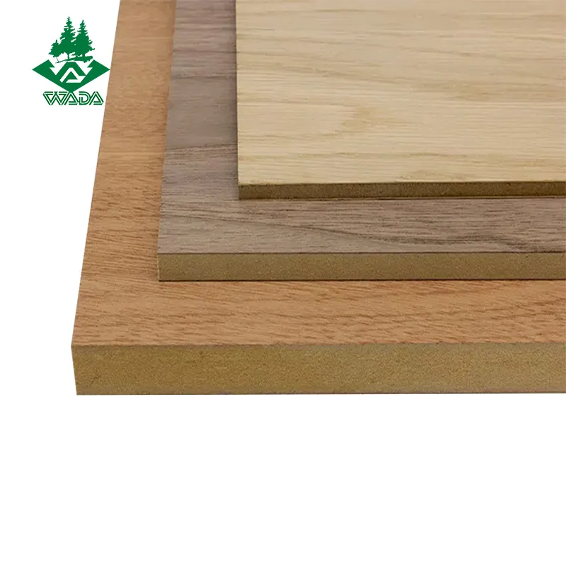table top walnut veneer mdf board 18mm