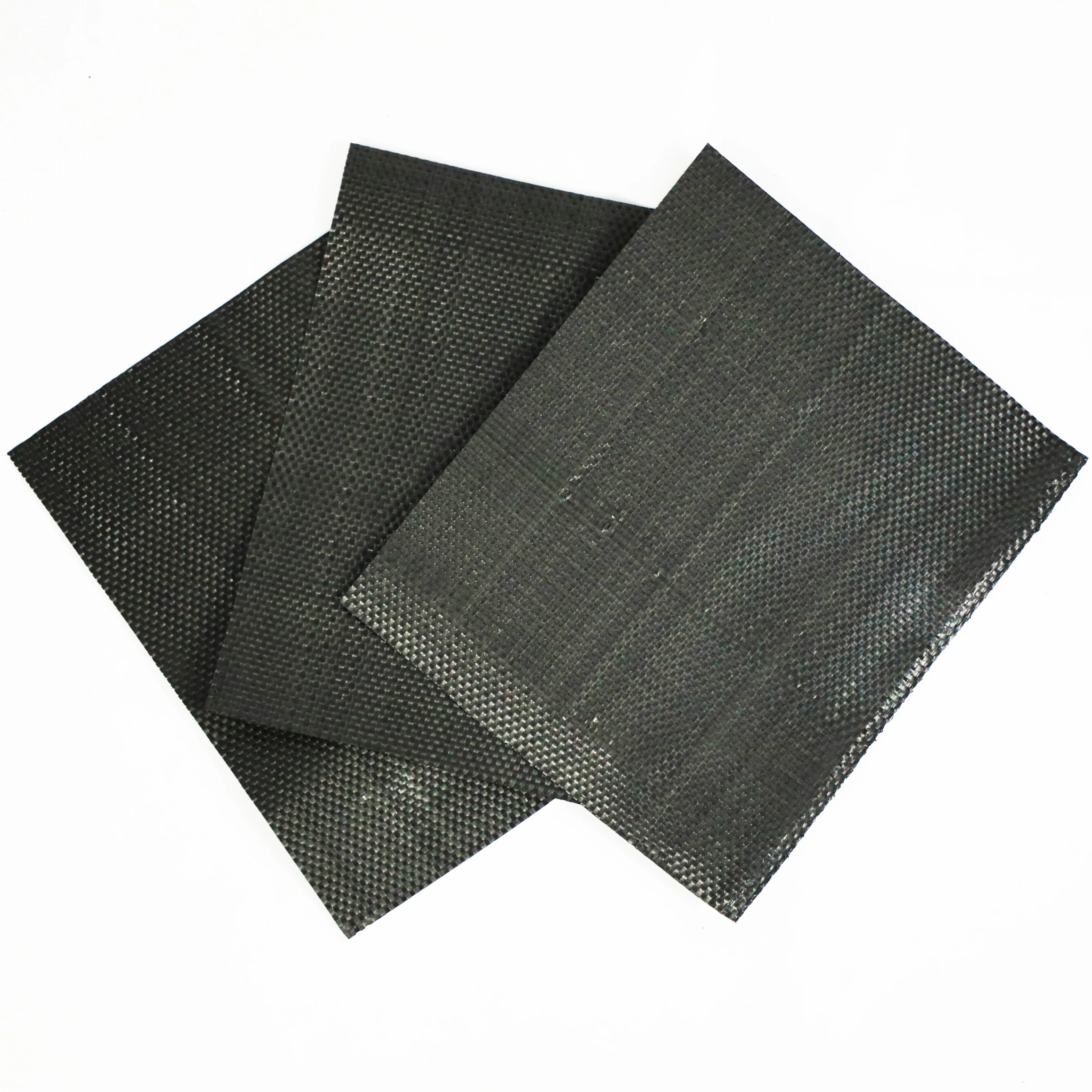 Black PP Woven Fabric Polypropylene Geotextile