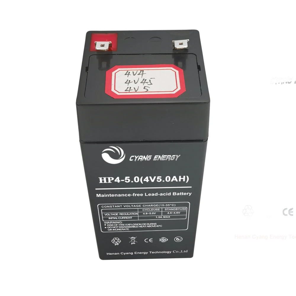 Hot sell 4V5ah rechargeable lead-acid electronic digital weighting scales battery