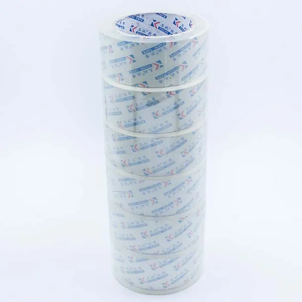 Popular super clear bopp packing tape clear sealing tape stationery for bopp super clear tape