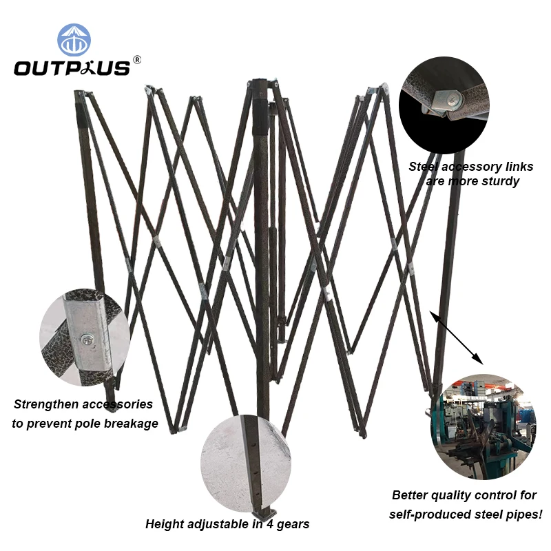 10x10 Folding Canopy Gazebo Tent,EZ Pop Up Tent  3x3 Low Price Waterproof  Outdoor ,Steel  Market Tent,