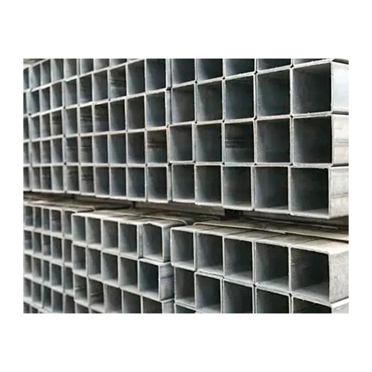 Factory Price Q195 Q235 Hot Dipped Galvanized Steel Tube Hollow Section Rectangular Pipe Galvanized Square Gi Pipe