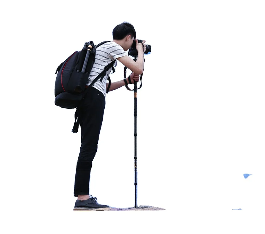 Portable Compact Travel Horizontal System Tripod Q999H Professional Camera Tripods 61 Inch for Leica Nikon Sony SLR DSLR Cameras