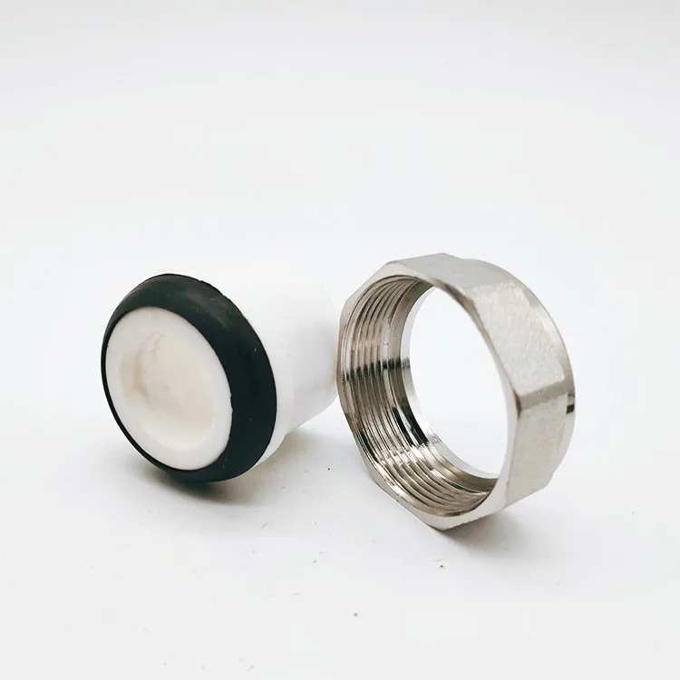 1/2 INCH manual modulating handle water flow control inline way true union forged male thread PPR brass ball valve