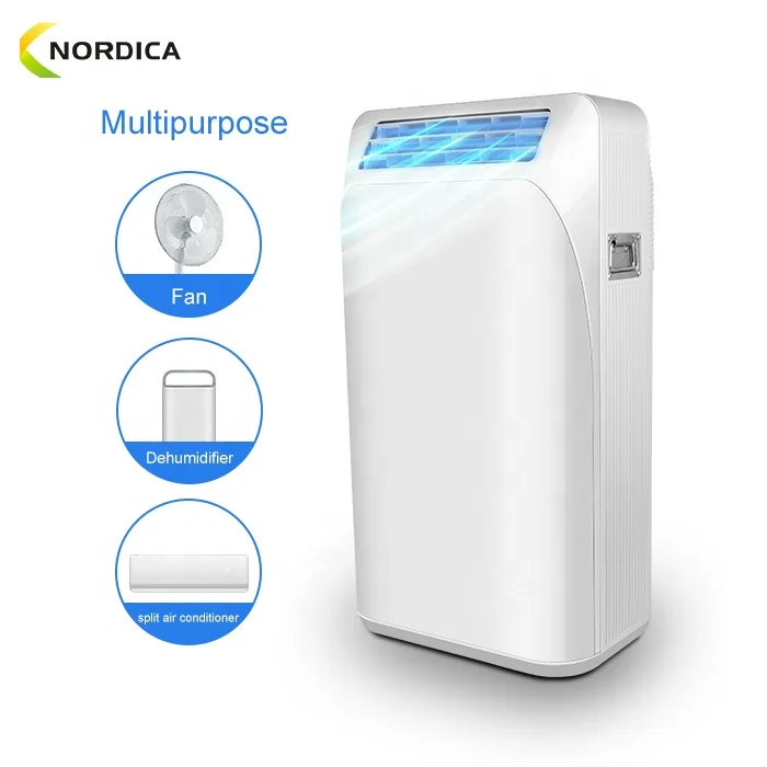 Real Portable Ductless Energy Storage Mobile Air Conditioner With R290 Mobile Air Conditioner