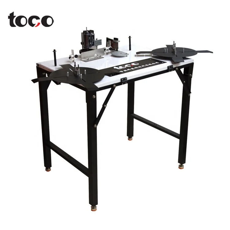 TOCO Edge Banding Machine Plastic PVC Wood Trimmer double edge banding trimmer meter counter roller code counter