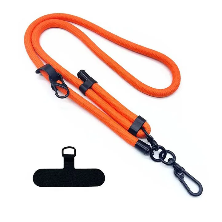 For Most Smartphone Detachable Lanyard Adjustable Crossbody Rope Around Neck With Phone Patch Mobile Phone Case Strap