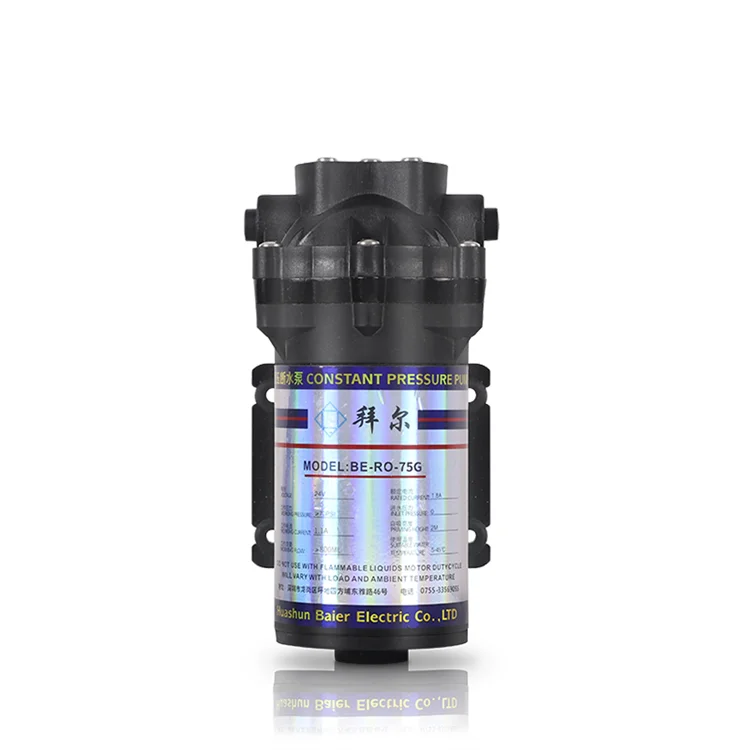 Manufacturers Price Household Home Ro System Water Purifier Ro Constant Pressure 75g Pumps