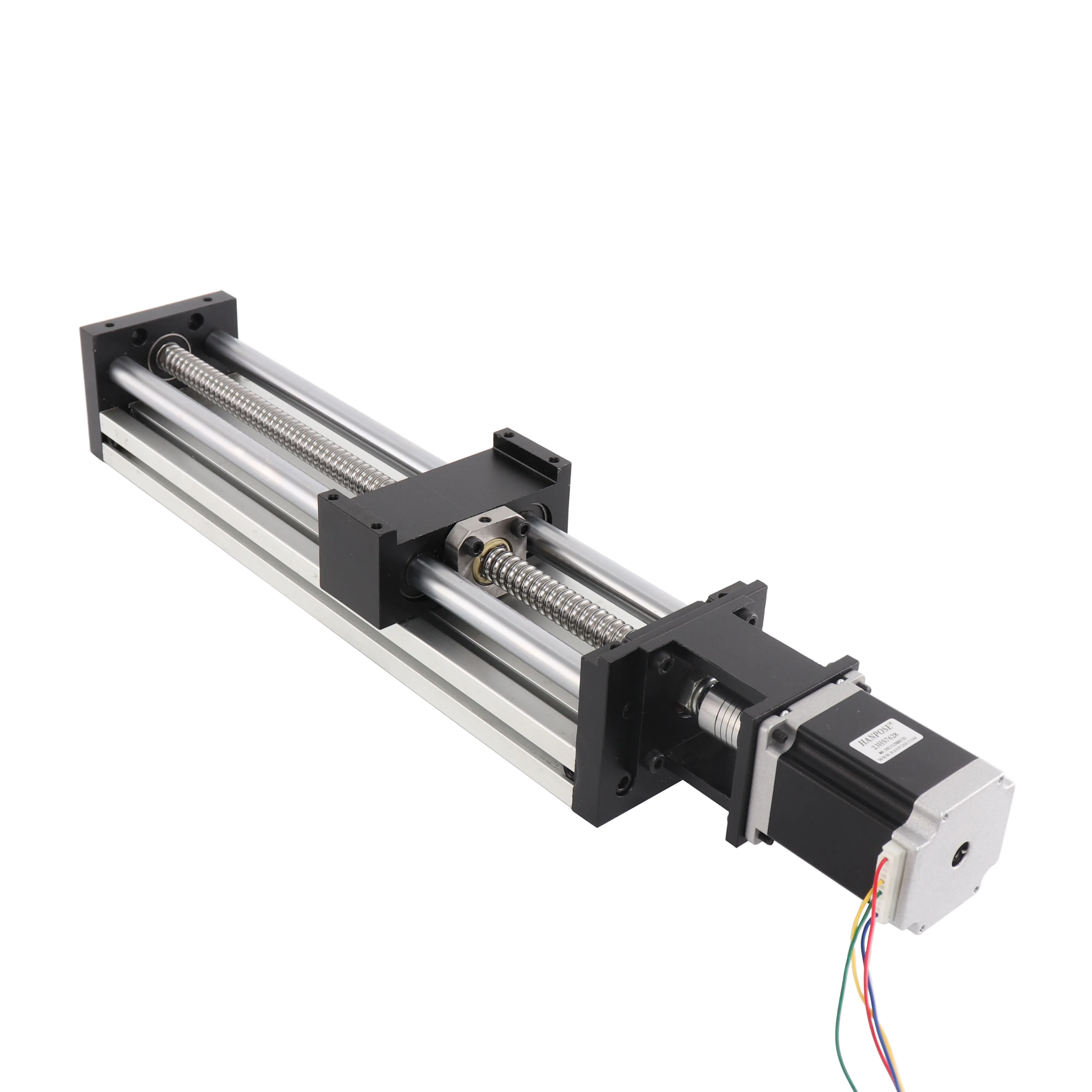 SFU1605 ball screw sliding table Effective travel 200mm NEMA 23 stepper motor Linear Slide Guide Motion Module Sliding CNC table