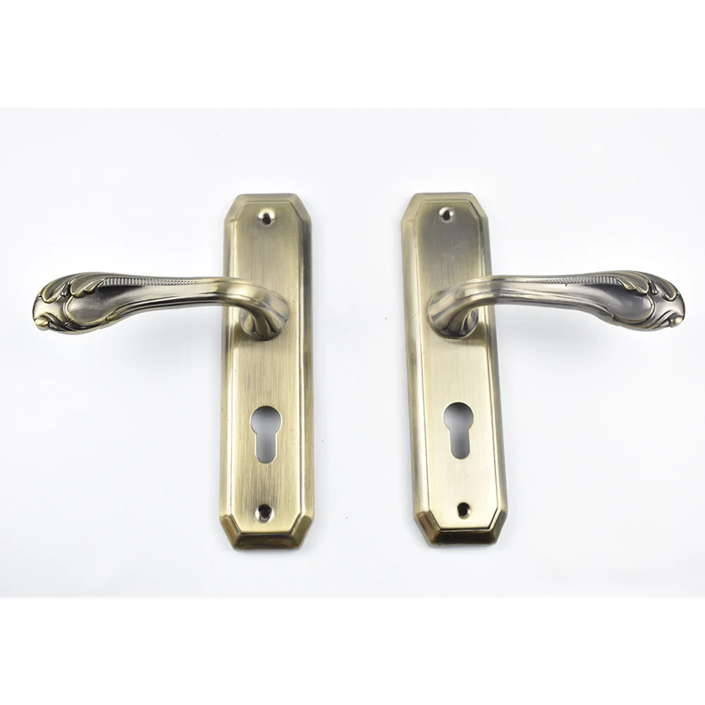 Baolai оборудование из нержавеющей стали пластина дверная ручка Современная пластина дверная ручка Античная латунная отделка