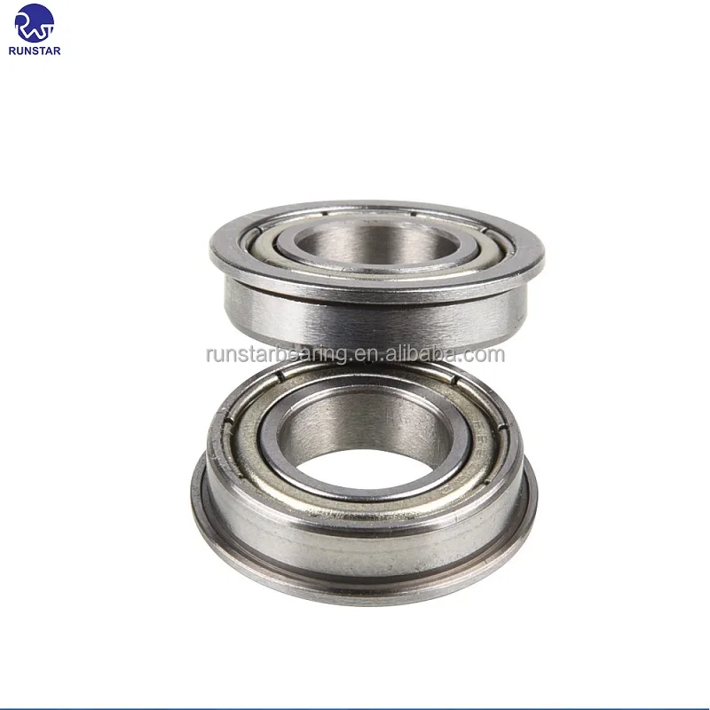 High Precision Small Deep Groove Ball Bearing with flange F6901ZZ 12*24*6mm Flanged Ball Bearing Manufacturer