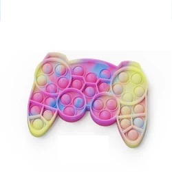 2021 Fidget Pop Toy Tie Dye Popper Poop Figet get Pot Po Pops Poppop  Tous  toy for kids and adults