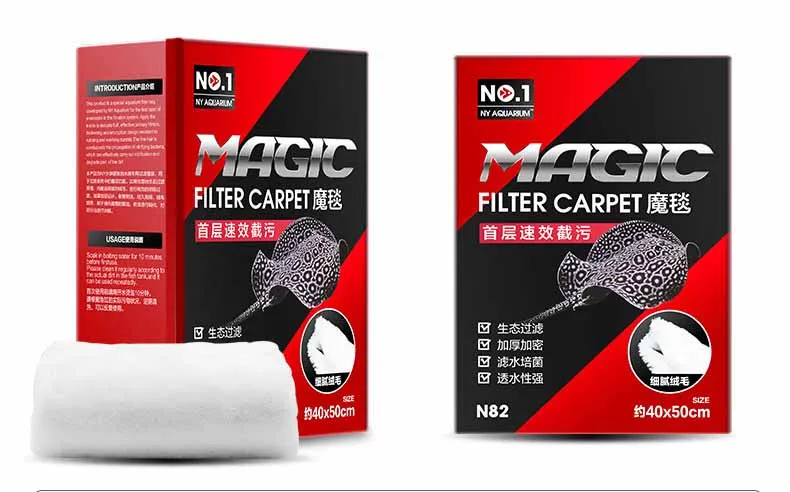 Aquarium Fish Tank Magic Carpet Honeycomb Filter Cotton Magic Bag High-density Purification Filter Material Blanket