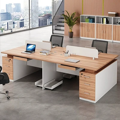 Desktop computer office desk and chair combination writing workstation simple modern office table