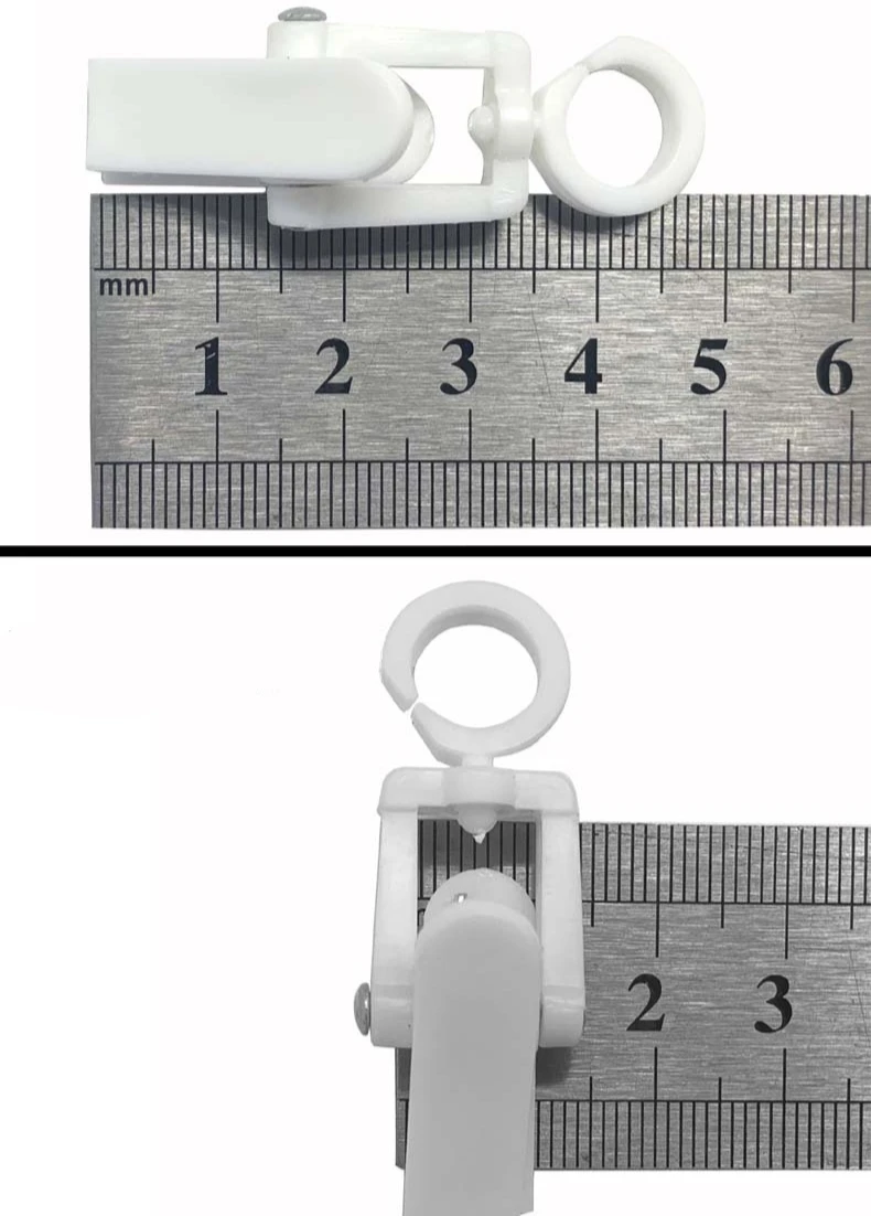 48*15mm black and white Multi-Function Household hat Laundry Hanger Curtains Clip hooks