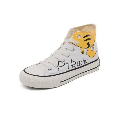 
 Женские парусиновые туфли Gao Gang с ручной росписью Picchu, Новинка осени 2019, женская обувь, дышащие белые женские туфли в стиле граффити и комиксов  