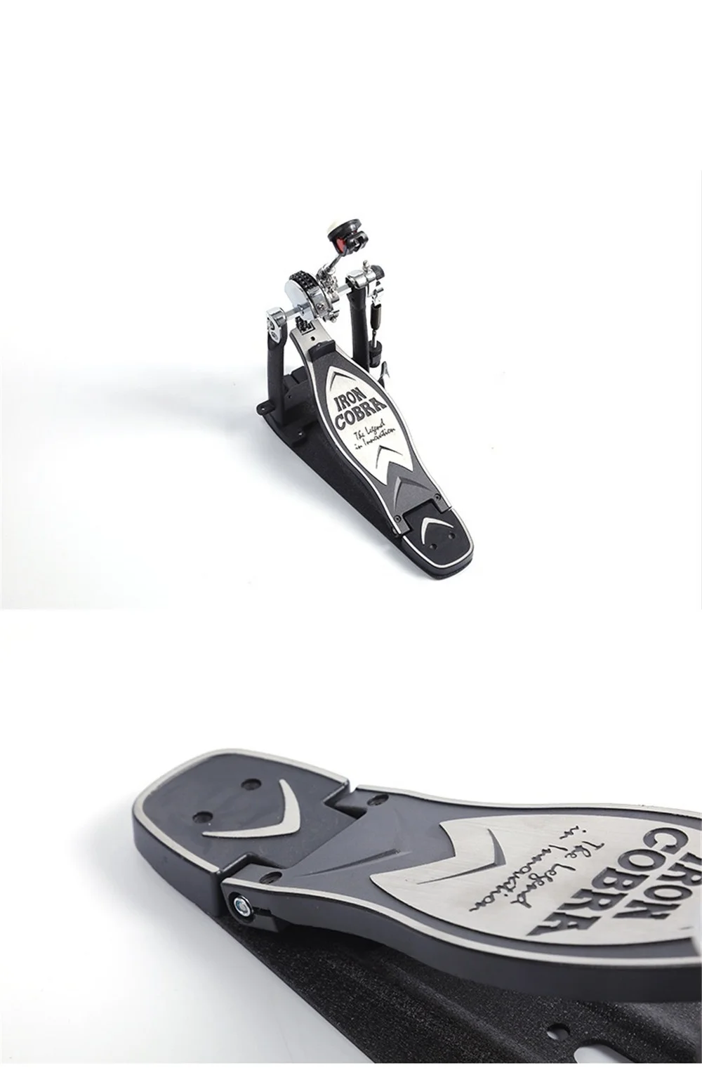 Professional Factory drum set double drum bass pedal 30.5CM footboard size