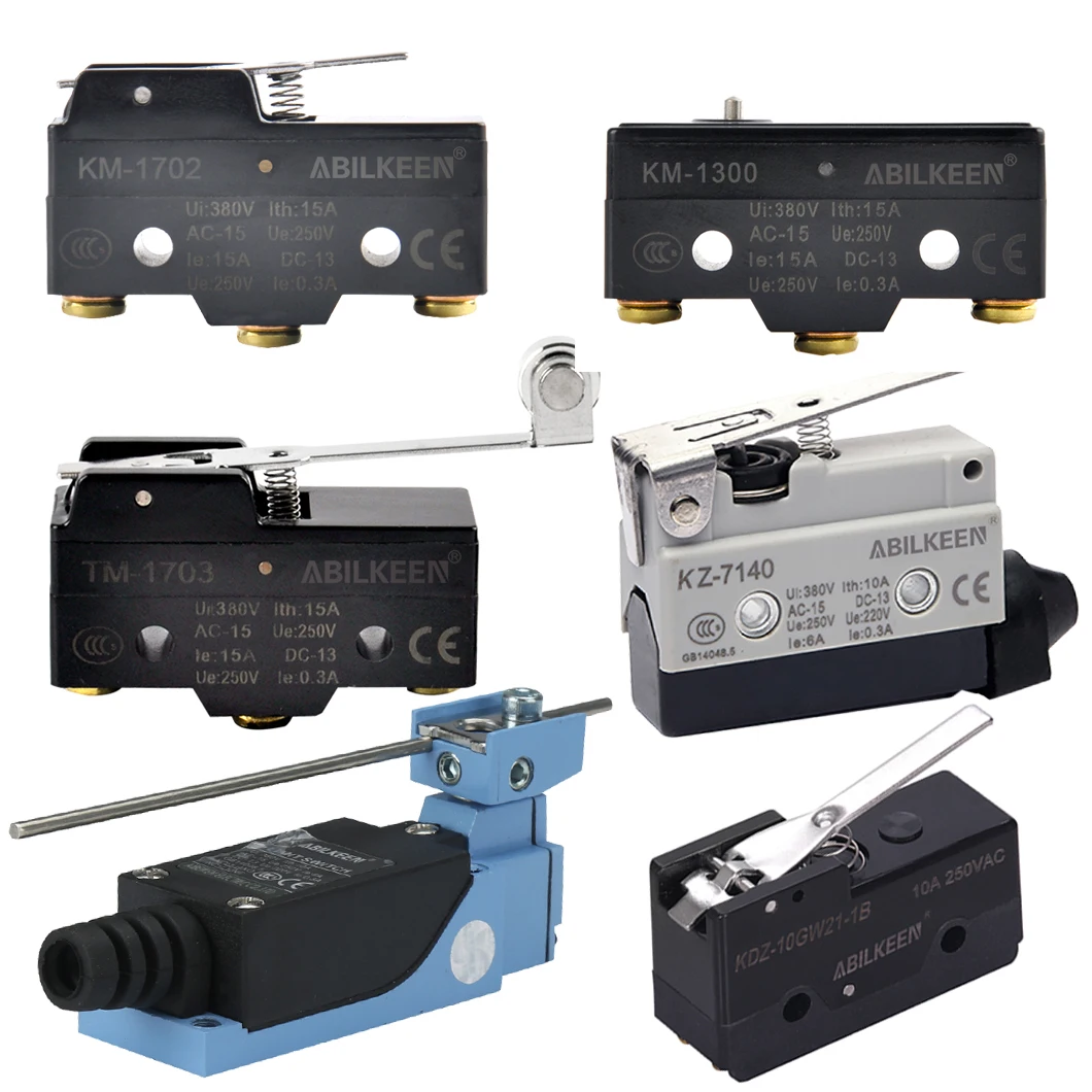 ABILKSAEN KWL-5107 High Quantity and High Sensitive Electrical Hydraulic Plunger Micro Limit Switch with CE