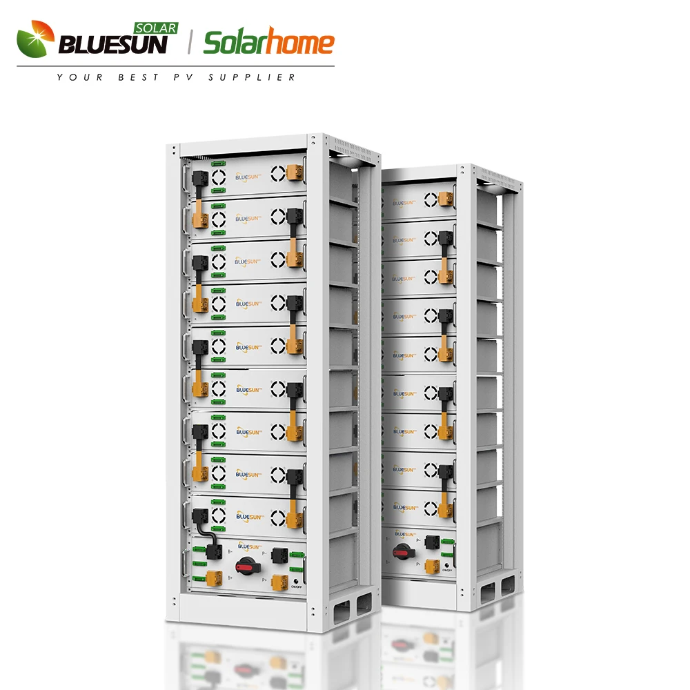 BLUESUN Europe stock 30kw 40kw 50kw solar and battery storage system lifepo4 lithium ion battery energy systems