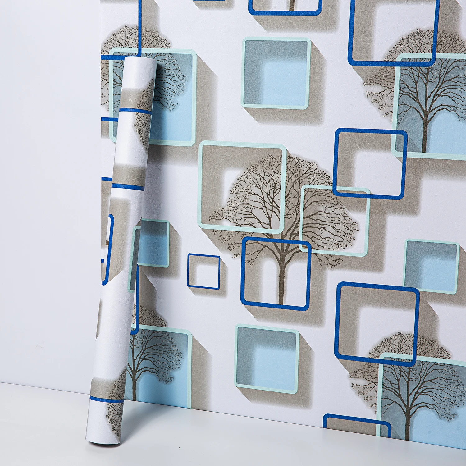 New design Self adhesive wallpaper with scattered flowers in the countryside  bedrooms and living rooms furniture renovation
