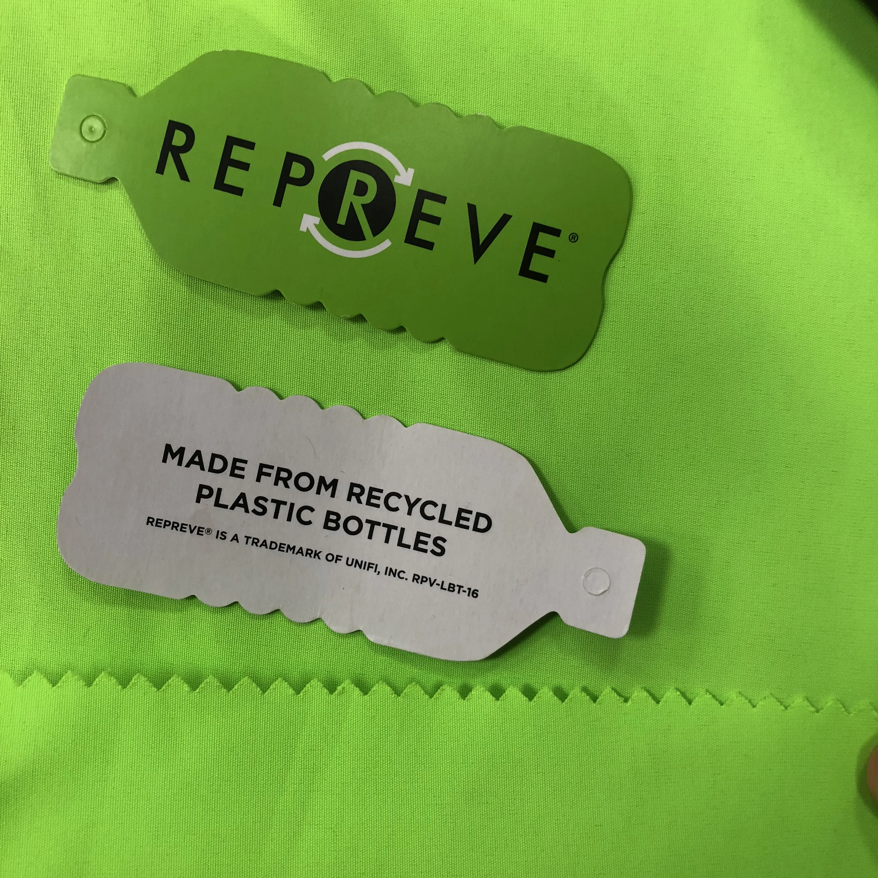 eco friendly GRS 100% Polyester recycled memory fabric for garment