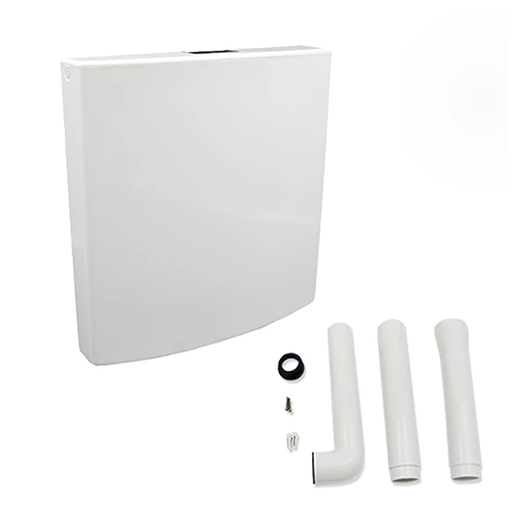 Super Slim 7cm Wall hung Dual Flush Tank Toilet Cistern Plastic PP Flush Cistern