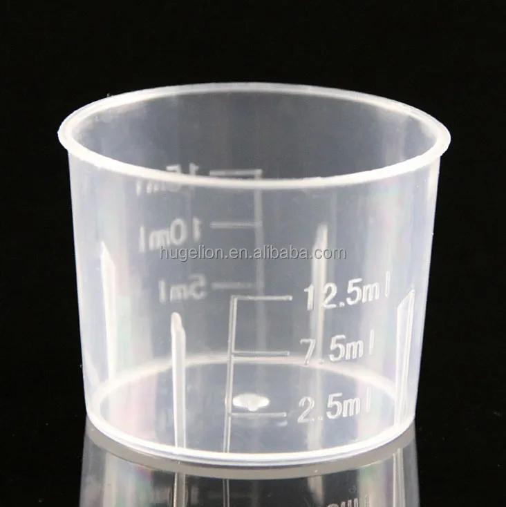 Hot sale plastic 30 ml measuring cup with scale for sale