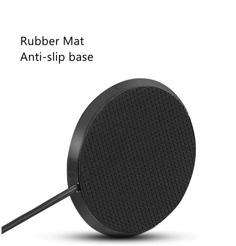 Desktop Hotrain FX108 Portable USB 360 Voice Pickup Electric Condenser Microphone Speaker for Conference, Online teaching, court