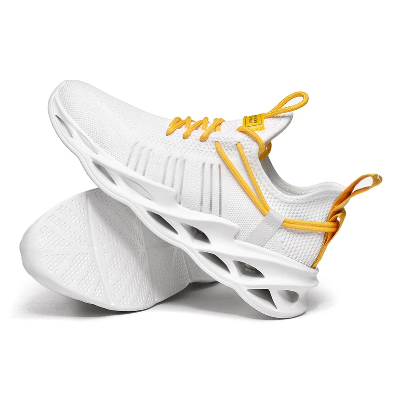 Cross-border new ultra-light running sports casual flying woven Wholesale breathable shoes Outdoor Lightweight Casual Shoes